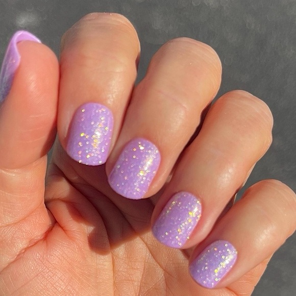 Red Aspen Short Square Press On Nails Purple Bundle 5 Sets | NIB - Picture 10 of 12